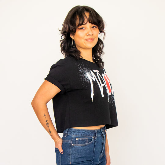 We Are Māori Womens Crop Tee