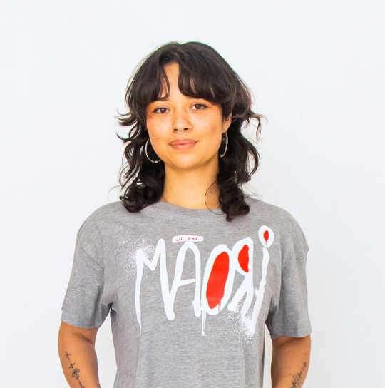 We Are Māori Womens Crop Tee